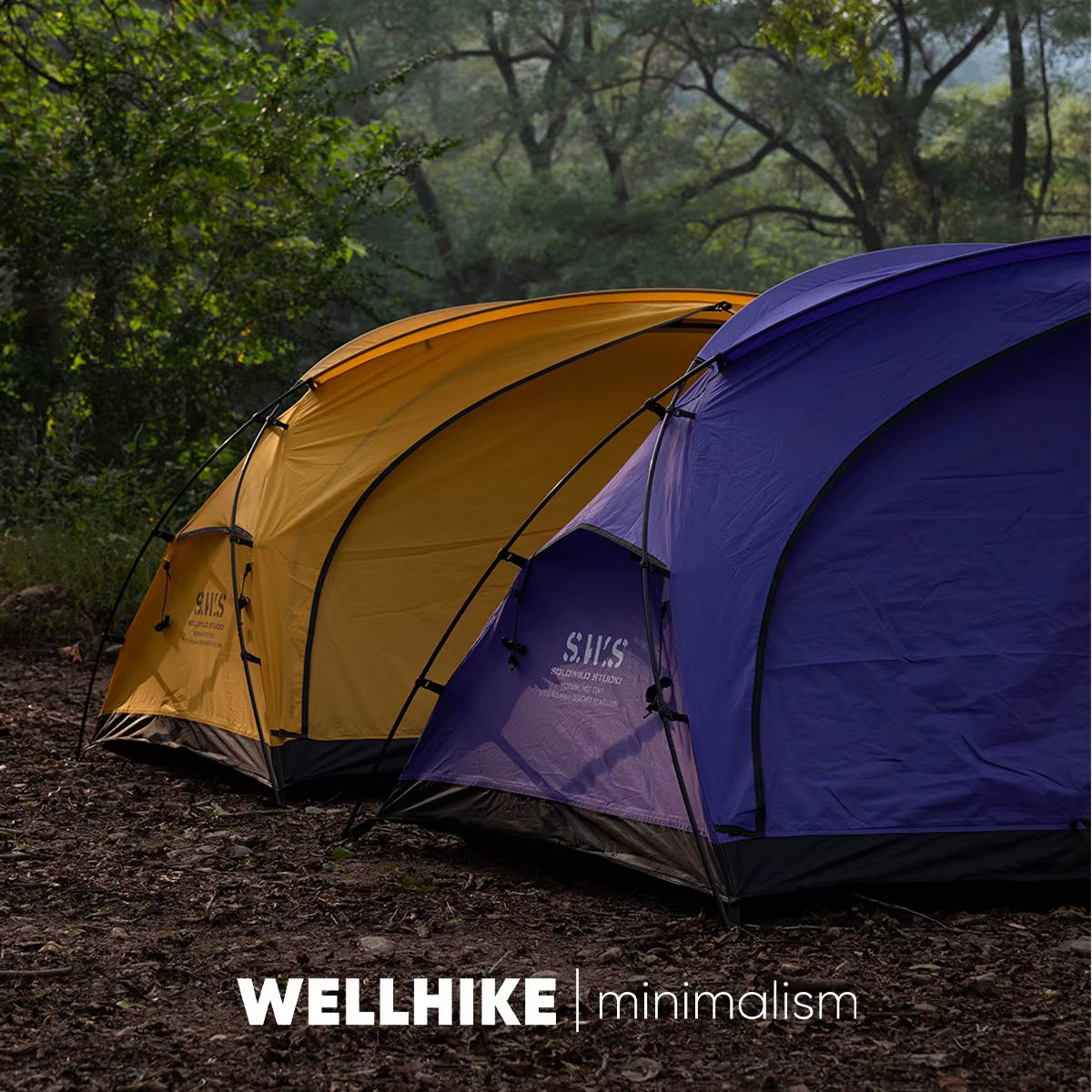Tente portable de camping WELLHIKE MINIMAL pour une ou deux personnes