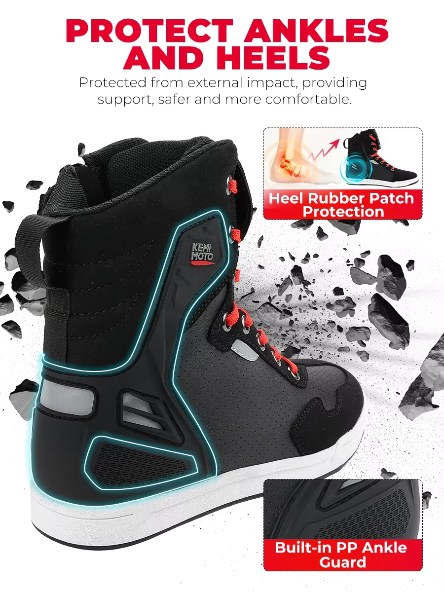 KEMIMOTO – chaussures de moto pour hommes