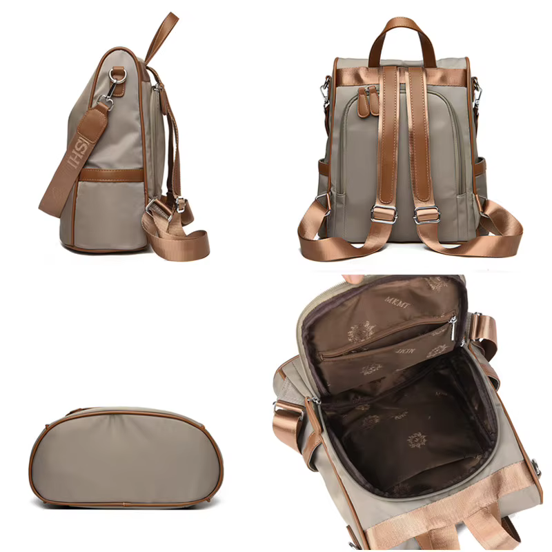 Sac à dos antivol multifonctionnel pour femme