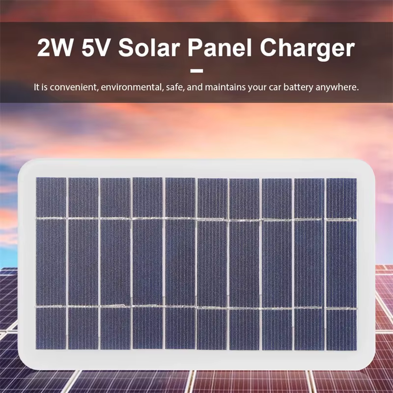 Panneau solaire 2W 5W avec USB