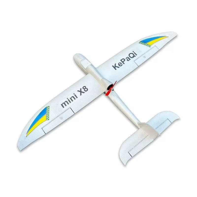 Planeur à aile fixe d'avion modèle, machine d'entraînement de démarrage, avion de lancer novice, envergure 850mm Sky Surfer X8mini