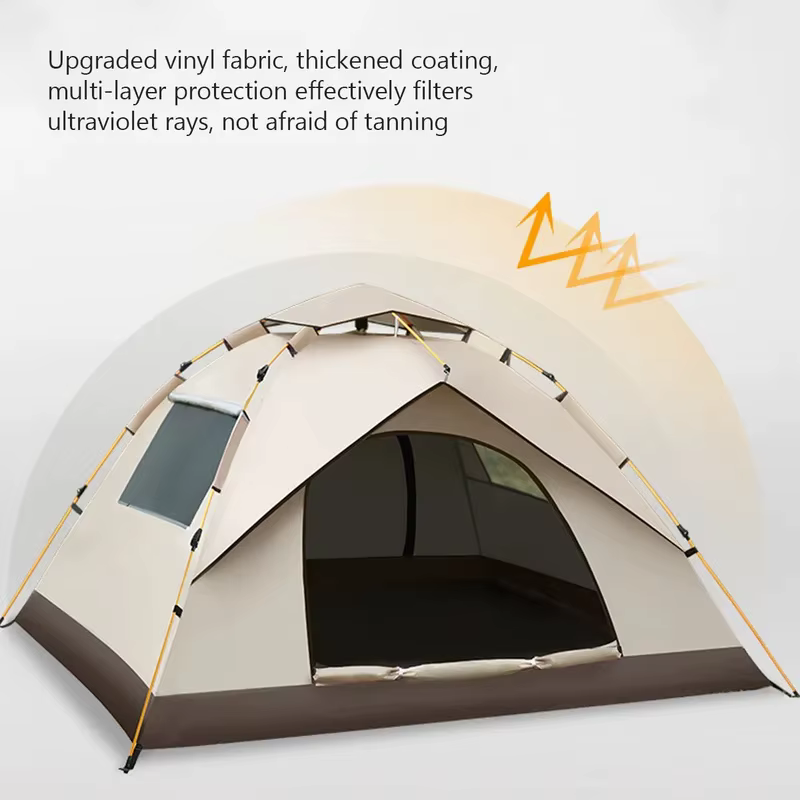 Tente de camping extérieure automatique à ouverture rapide