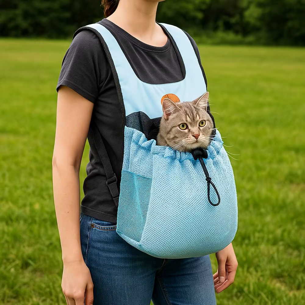 Sac de transport respirant pour animaux de compagnie