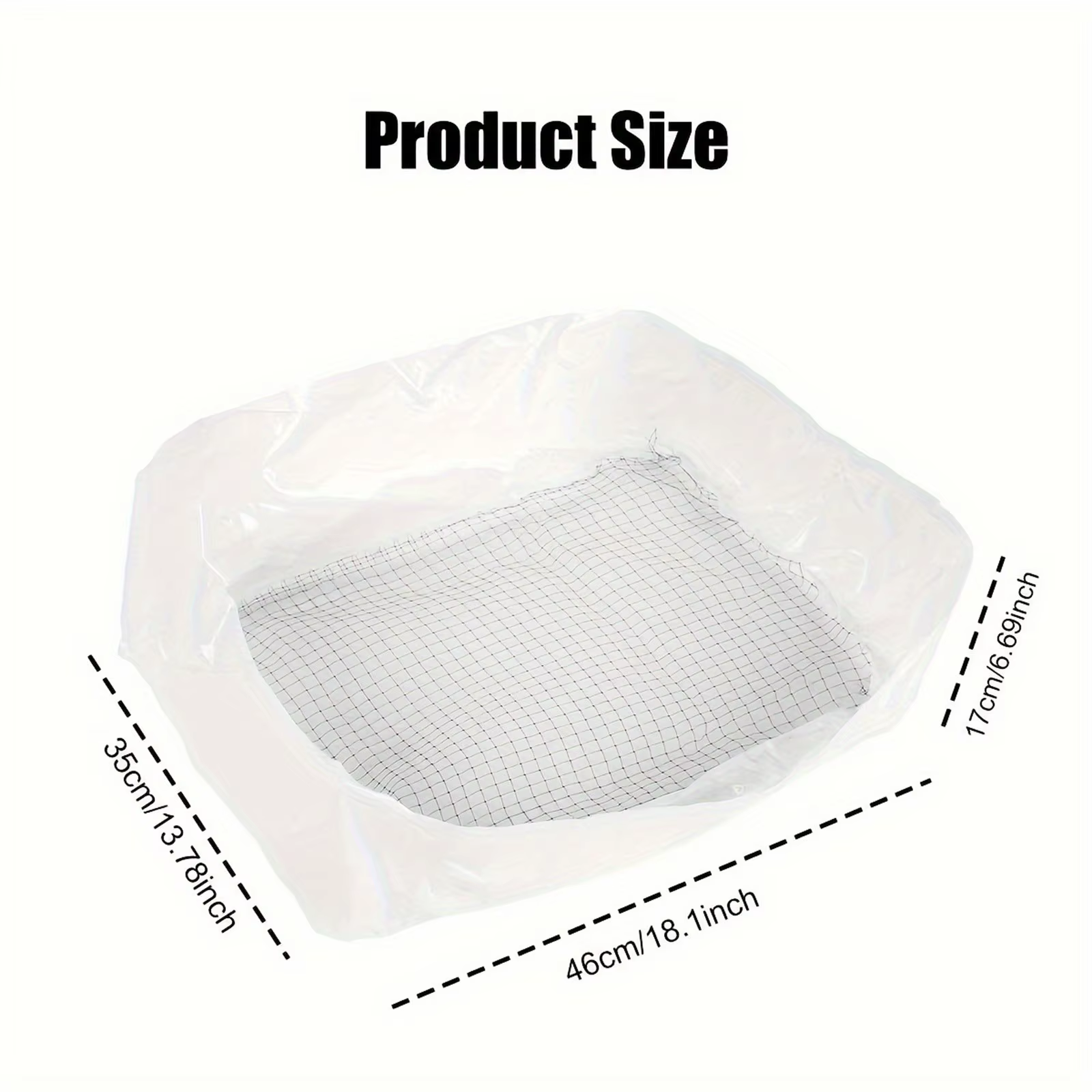 Filet à litière jetable pour chat paresseux, 10 pièces, boîte à litière pour chat, sac filtrant pour chat, doublures d'excréments pour animaux de compagnie, sac en filet filtrant