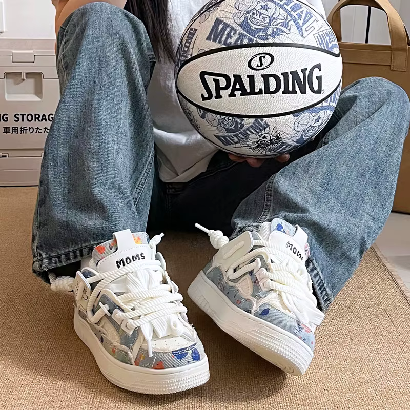 Chaussures de skateboard rétro en cuir blanc pour hommes et femmes, baskets de tennis pour hommes, chaussures de sport en plein air, mode Y2K Star, décontracté, couple