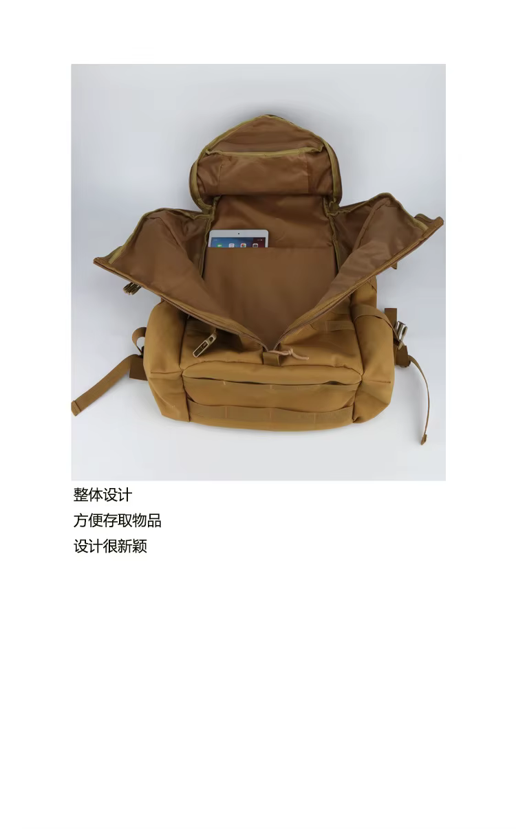 Sac à dos tactique camouflage de grande capacité pour l'aventure
