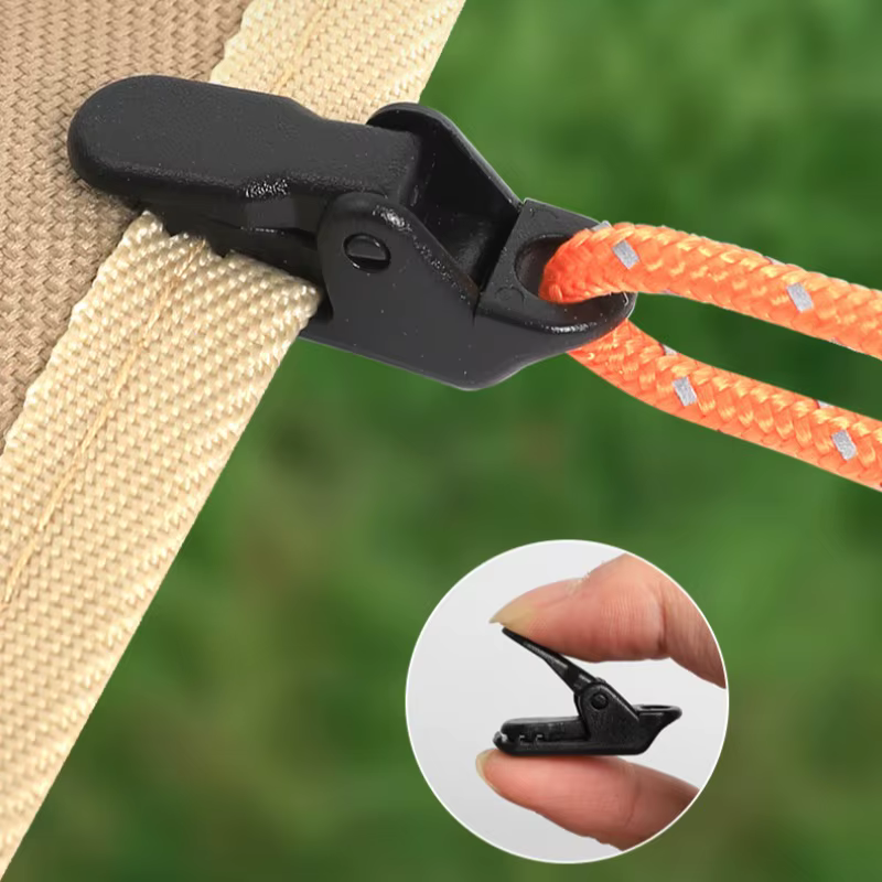 10/20/50pcs Clips de tente robustes pour bâche extérieure