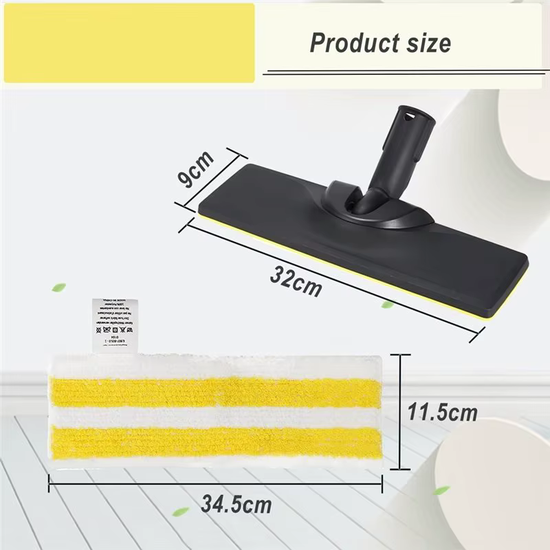 Easyfix – ensemble de buses de sol, accessoire pour nettoyeur à vapeur Karcher modèles SC2 SC3 SC4 SC5, comprend des chiffons de