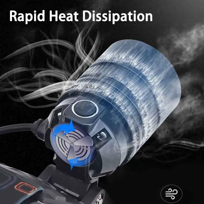 Lampe frontale LED puissante