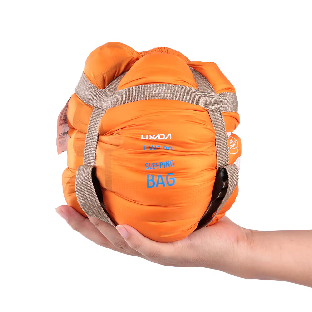 LIXADA 190*75 cm enveloppe sac de couchage adulte Camping en plein air Mini marche plage sacs