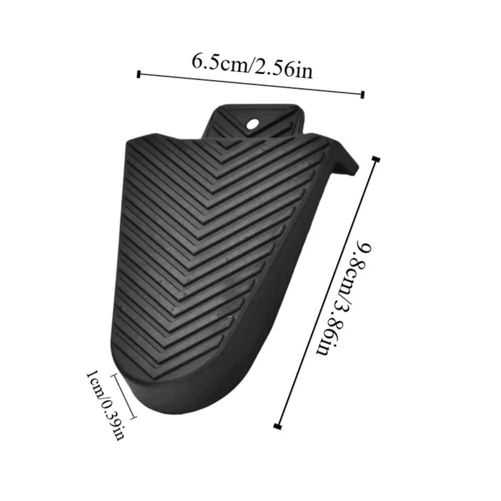 1 paire de couvercles de protection pour taquets en caoutchouc, noirs, confortables, pour crampons de vélo Shimano SPD-SL SH10 SH11 SH12