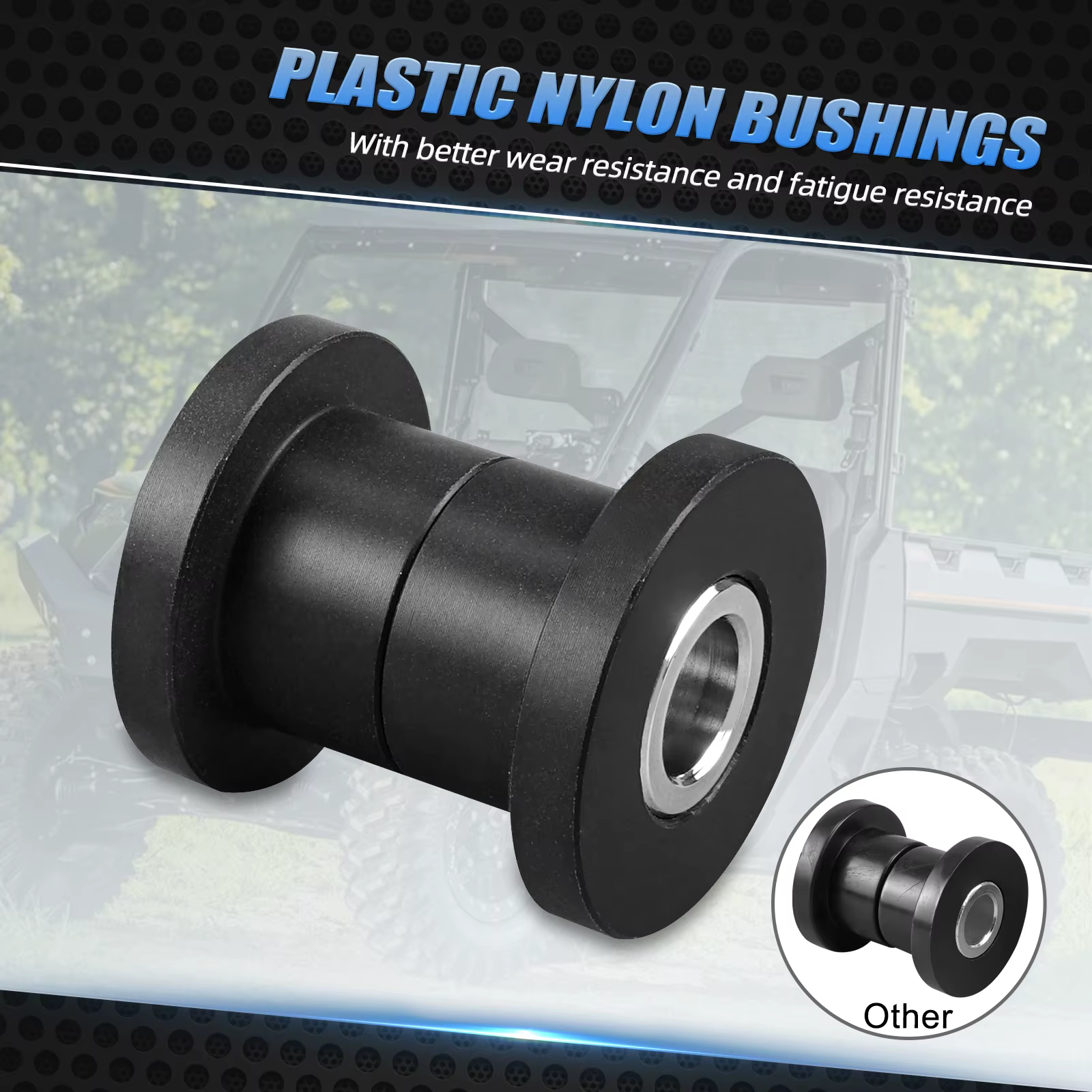 Kit de manchons de bague de choc avant pour Polaris Ranger 1000 900 XP Crew UTV, pour Polaris Ranger 570 500 700 900 800 HD PRO XD Brutus