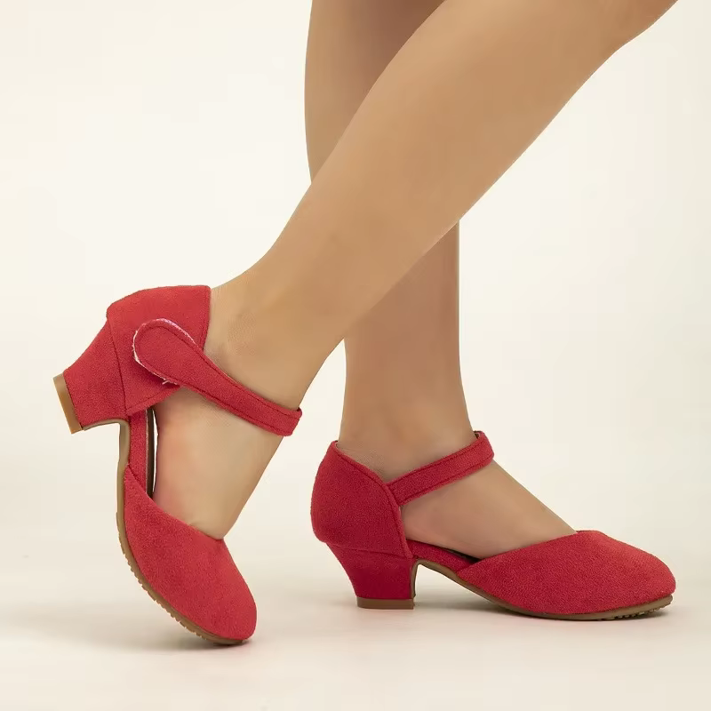 Chaussures à talons hauts pour filles, sandales d'été polyvalentes pour enfants, sandales de princesse décontractées pour enfants, performance sur scène, nouvelle mode, 2025