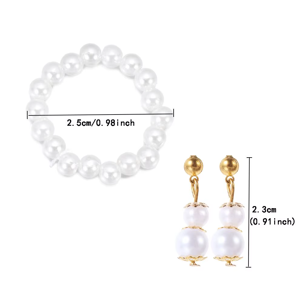 Bijoux Gothiques : Collier, Boucles d'oreilles Perles, Chaîne de Cou, Accessoires
