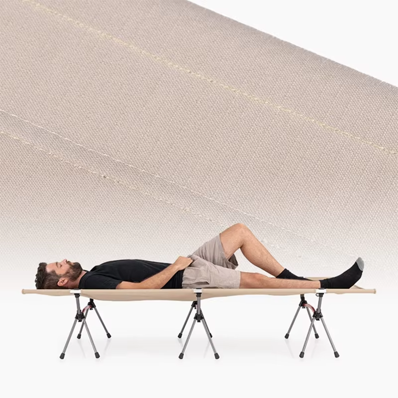 Lit de camping pliable