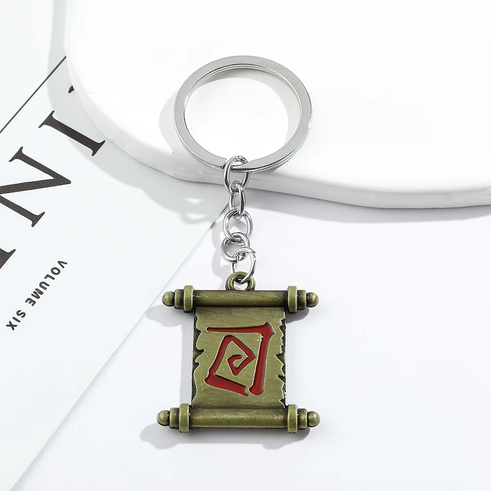 Porte-clés Dota 2 Butcher Pudge, Pendentif Totem, Amulette, Pendentif pour clé de voiture, Accessoires