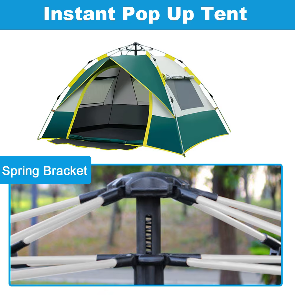 Tente Pop-Up Portable et Étanche pour Camping en Plein Air