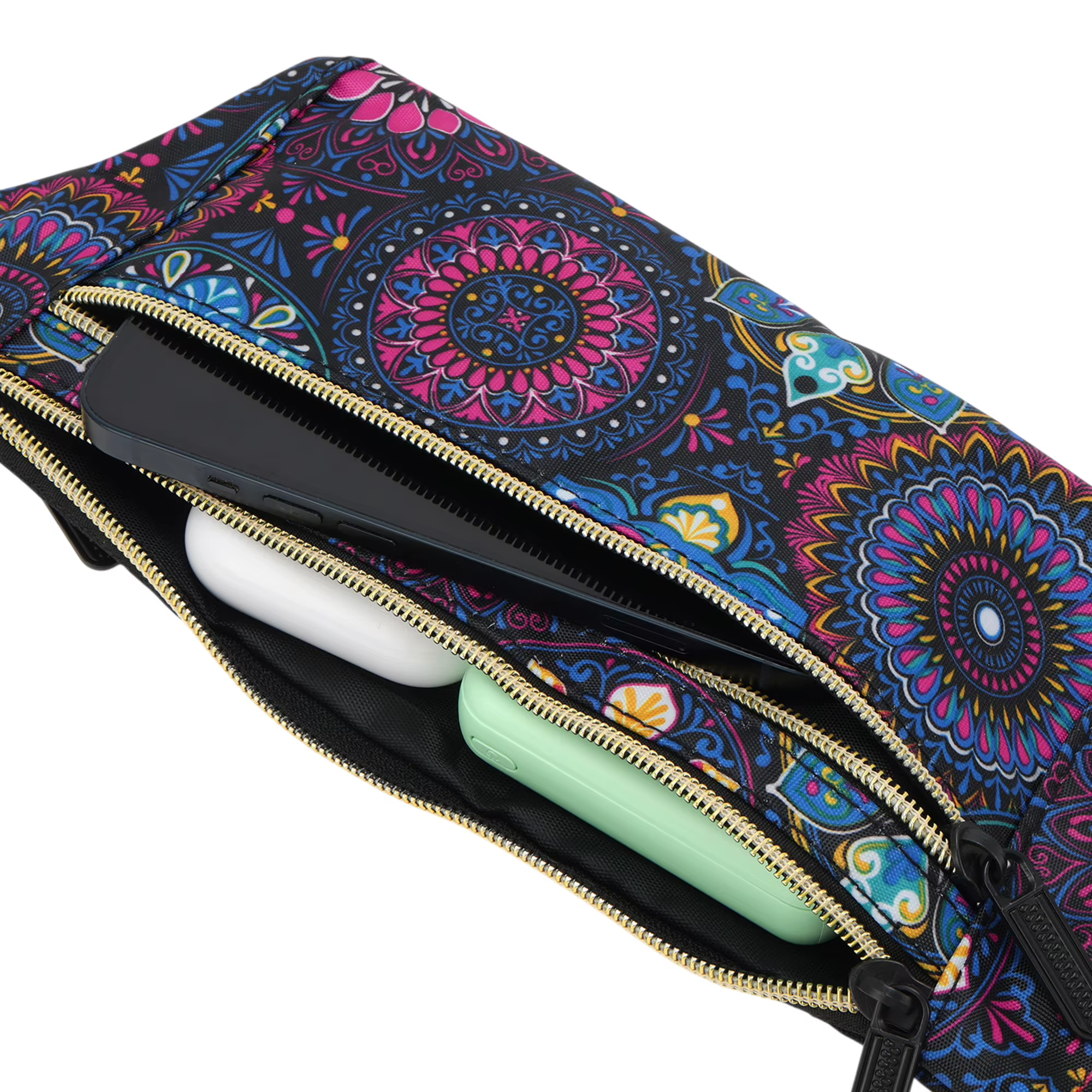 X Autohaux Multifonctionnel Style National Fanny Pack Multicolore 1 Pc