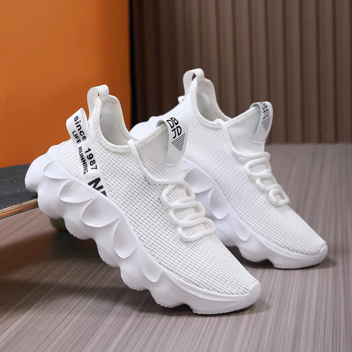 Chaussures de randonnée et de course pour hommes, grande taille, confortables, décontractées, polyvalentes, à la mode, pour l'entraînement des couples