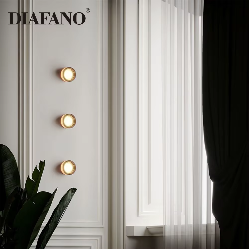 Applique d'intérieur design danois au design nordique, minimaliste, pour salle de bain, chevet, décoration de luxe pour salon, lumières LED