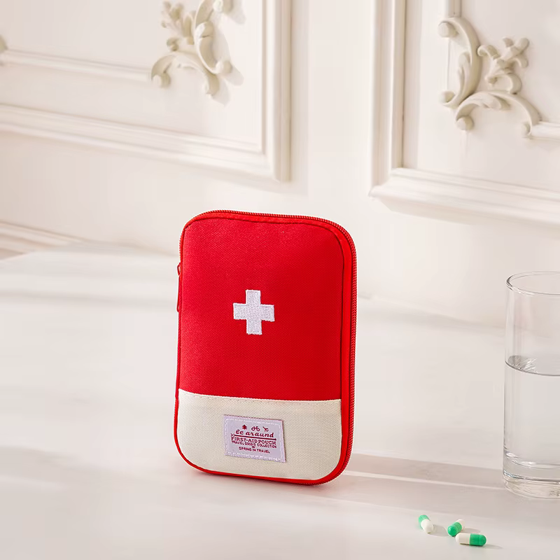 Mini sac à médicaments de voyage-Kit de premiers secours d'urgence Portable pour Camping en plein air