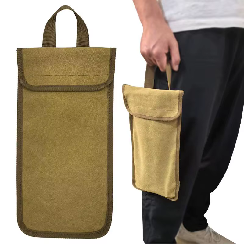 Sac de rangement pour piquets de tente et clous de camping extérieur