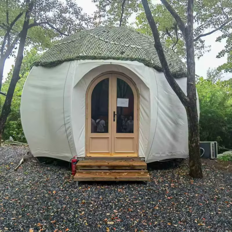 Tente Dôme Citrouille OME – Hôtel de Luxe Imperméable pour Glamping Safari en Plein Air
