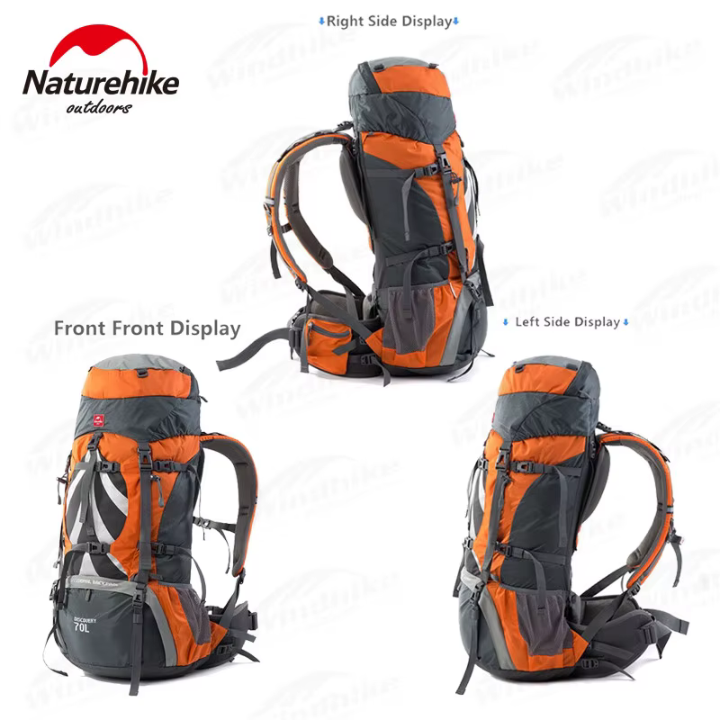 Naturehike 70 + 5L sac à dos randonnée voyage alpinisme sac à dos souple grande capacité hommes sac à dos étanche avec housse de pluie