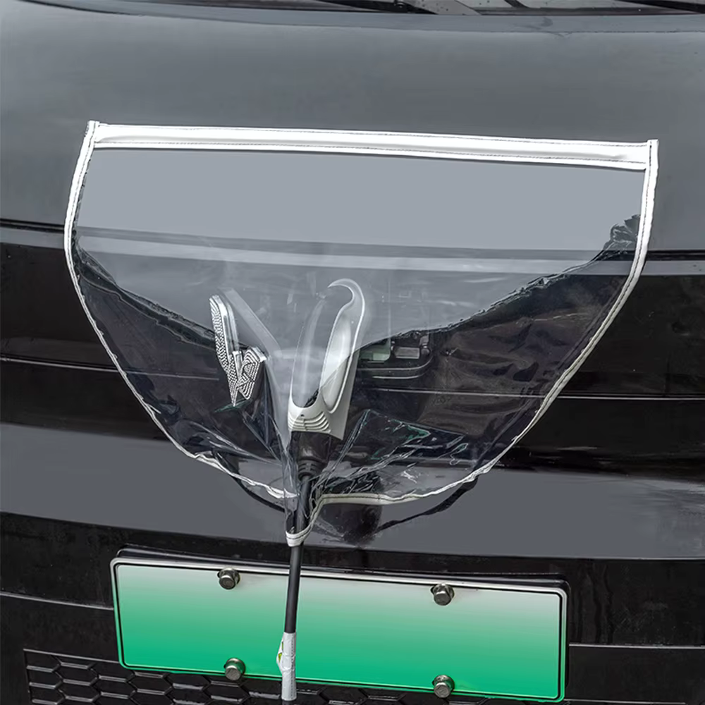 Port de chargeur de véhicule électrique, housse anti-pluie et anti-poussière, housses de Protection extérieure pour Tesla modèle 3 Y berline SUV, accessoires de voiture