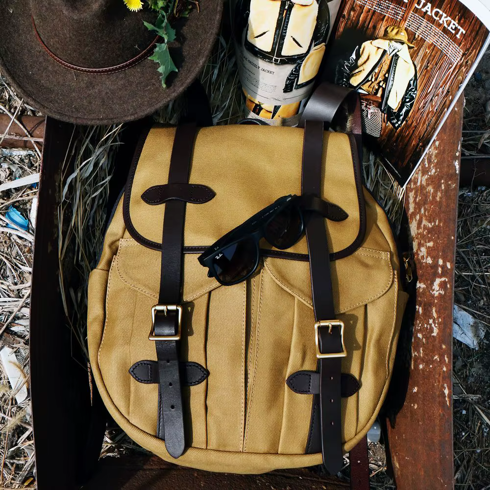 Sac à dos de voyage durable rétro américain pour hommes