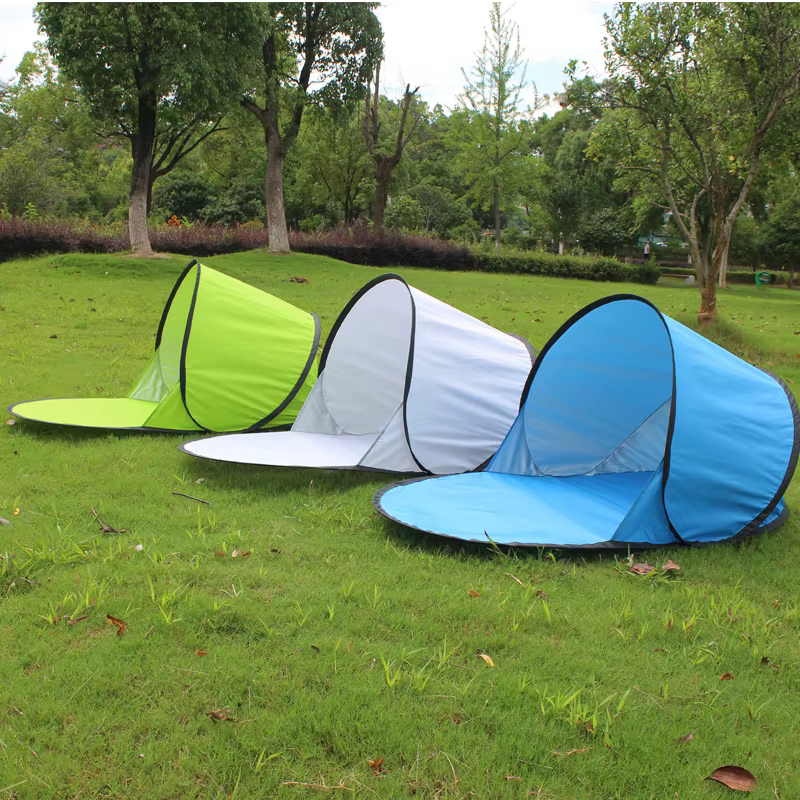 Tente de plage avec protection UV