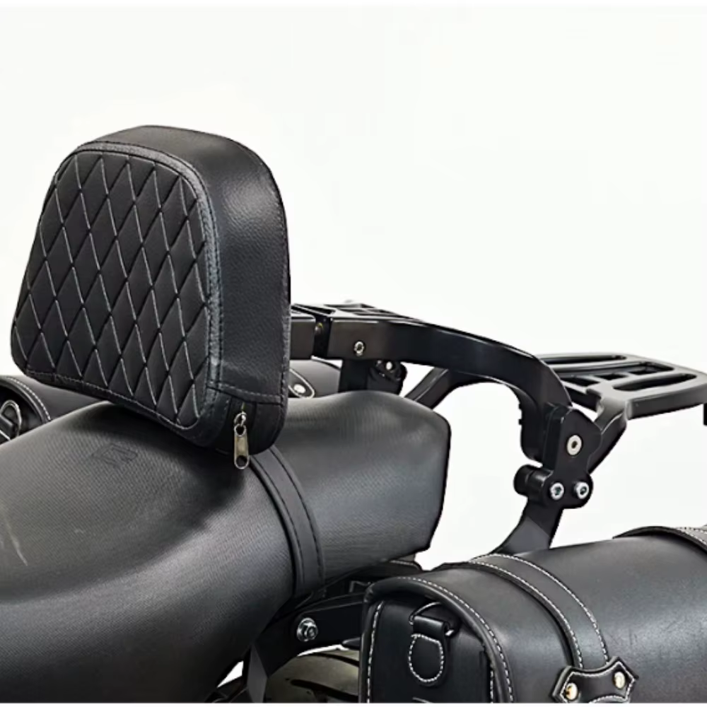 Dossier pliable et porte-bagages arrière pour motos ZONTES 125C - Accessoires dossier ZT C125