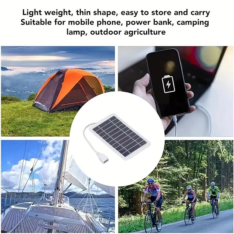Panneau solaire avec USB
