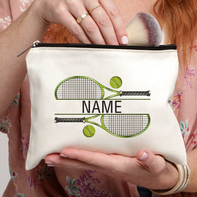 Sac de maquillage personnalisé avec nom personnalisé