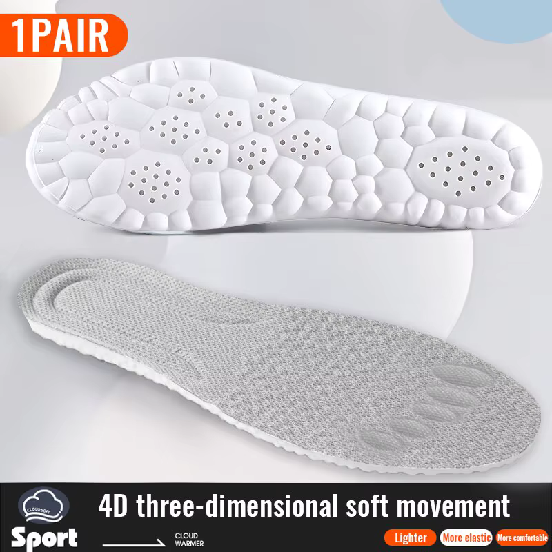 Semelles intérieures de sport pour chaussures 4D