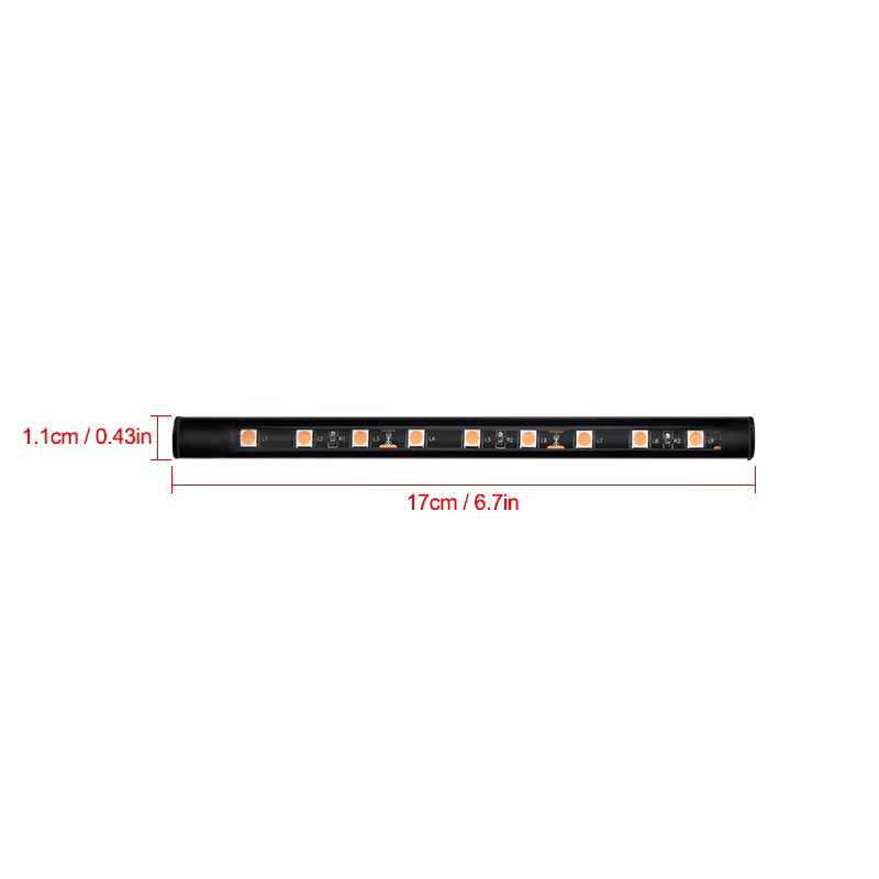 Lumière LED d'ambiance intérieure de voiture avec rétro-éclairage USB, 5V, lampe néon d'ambiance décorative automatique, accessoires de véhicule