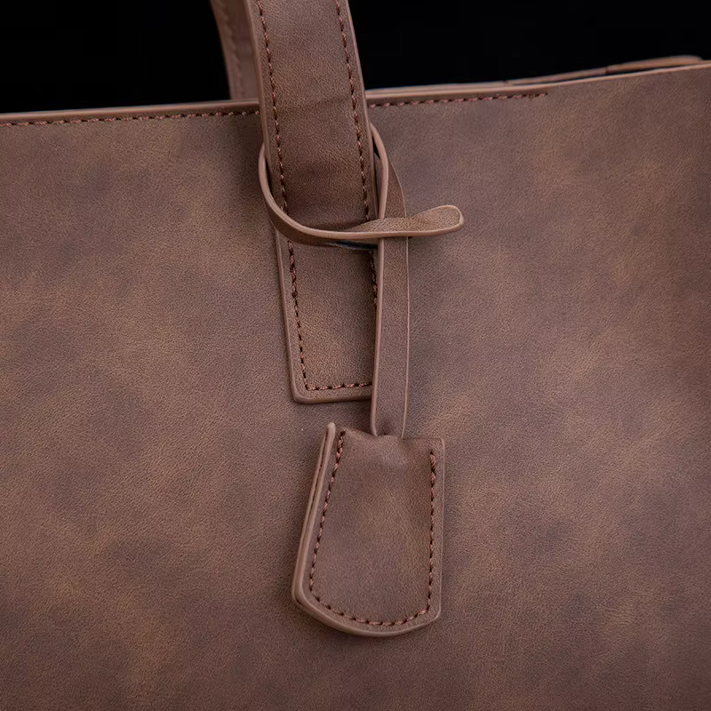 Sacs à main en cuir de créateur de luxe sac d'ordinateur portable Vintage pour femmes valise homme sac à bandoulière hommes porte-documents sac Maletin Cuero Hombre
