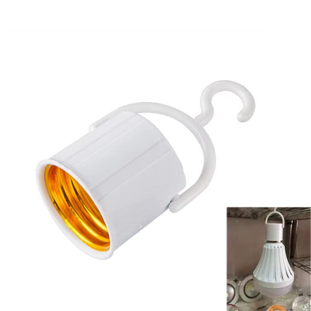 Adaptateur de douille d'ampoule de secours Portable, support de lampe à vis, crochet E27, douille de lampe, Base de lumière