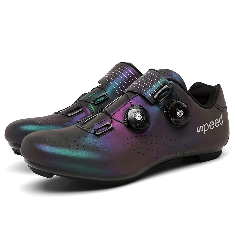 Chaussures de vélo de route et de montagne à semelle plate pour le sport et les activités de fitness à pédale