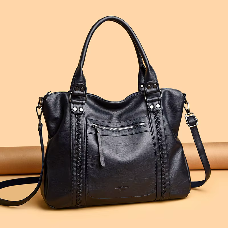 Style d'hiver Sac à main grande capacité sacs à bandoulière grand fourre-tout décontracté Sac
