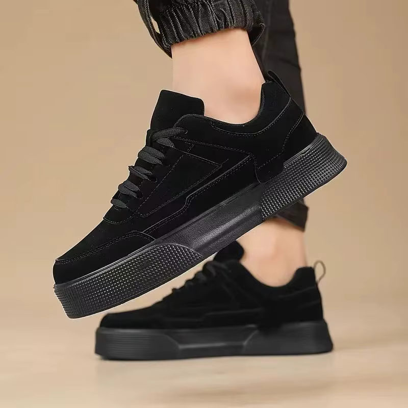Grande taille 48 hommes baskets mode Skateboard chaussure de luxe en cuir chaussures décontractées pour hommes plate-forme vulcaniser chaussures Tenis Masculino