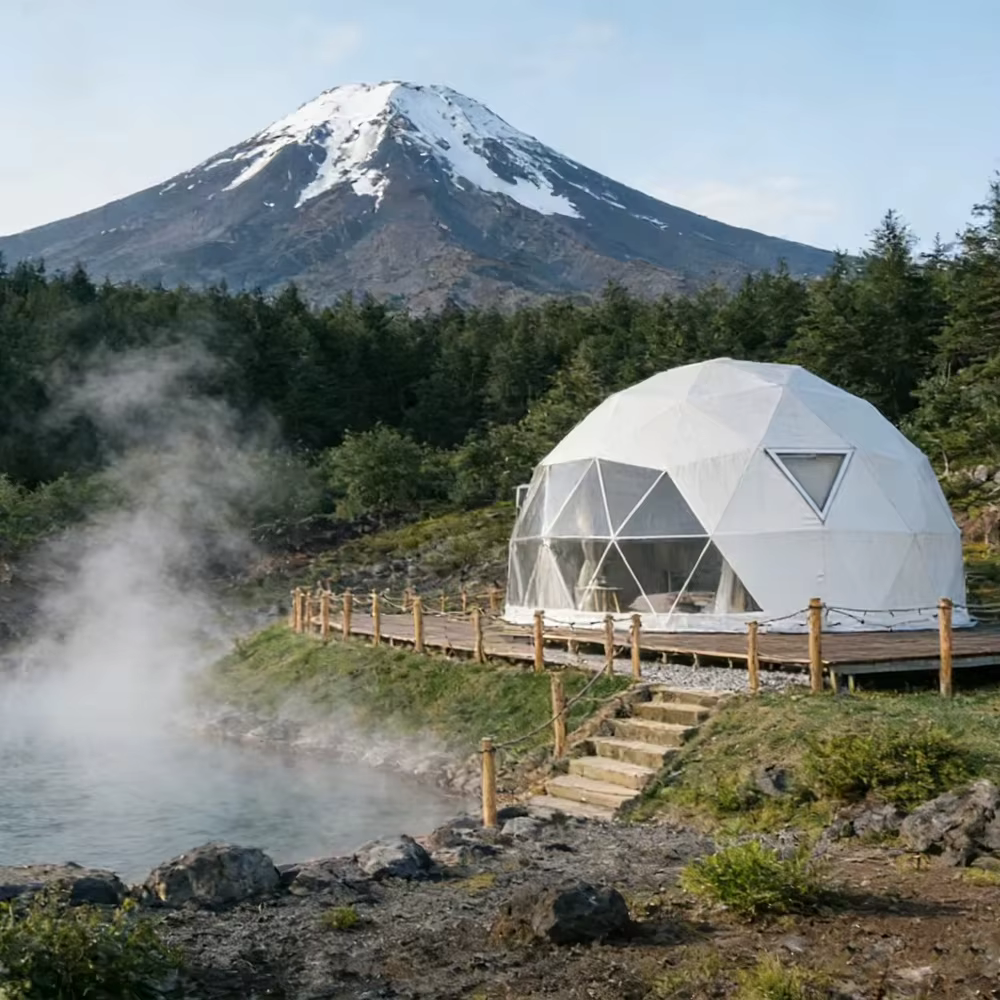 Tente dôme igloo pour camping extérieur