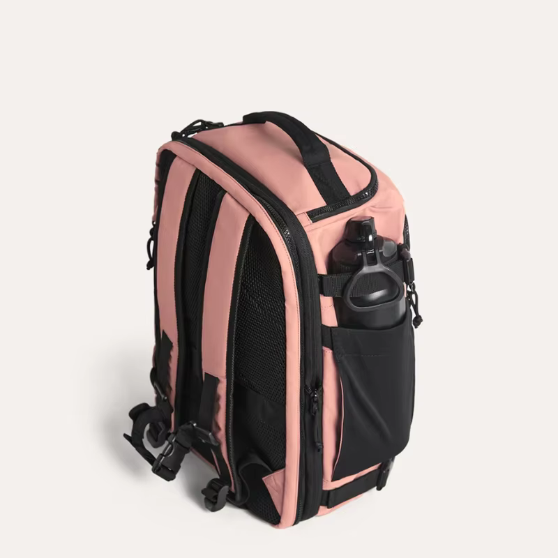 BAGSMART Sac à dos de voyage pour hommes et femmes avec compartiment à chaussures Sac à dos de compression pour avion Sac de cabine antivol étanche