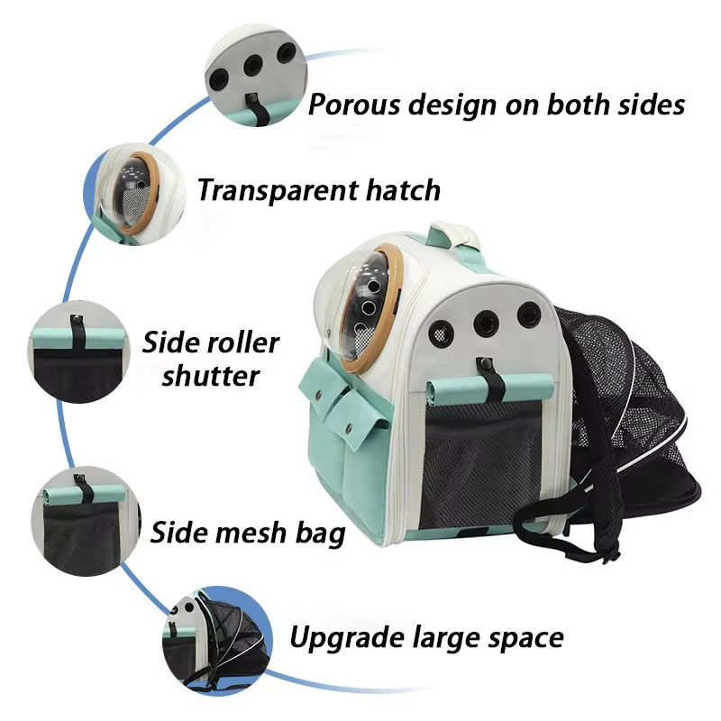 Grand Sac à Dos Extensible pour Chat