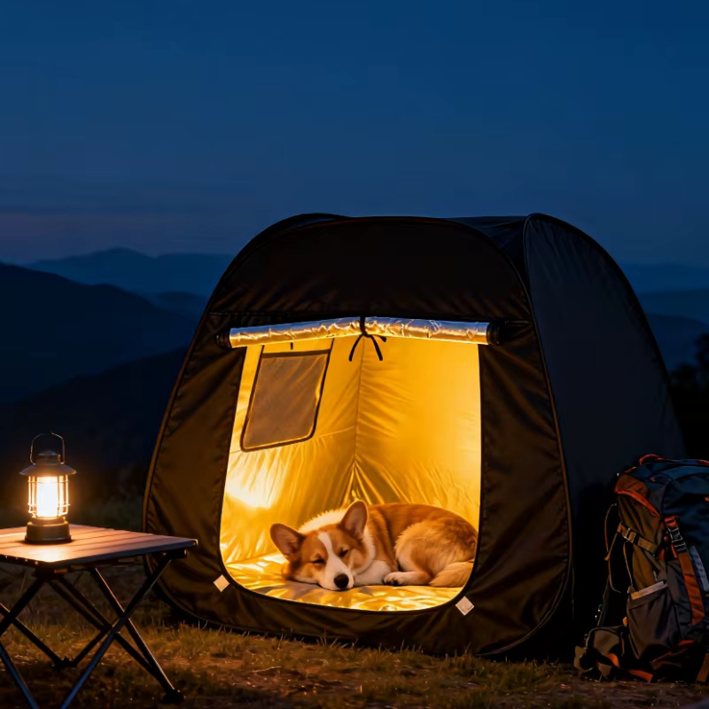 Tente pour animaux de compagnie coupe-vent