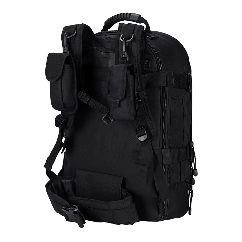 LQARMY 60L sac à dos tactique militaire sac à dos d'assaut de l'armée en plein air 3 jours sac à dos de voyage extensible randonnée Molle Bug Out sac