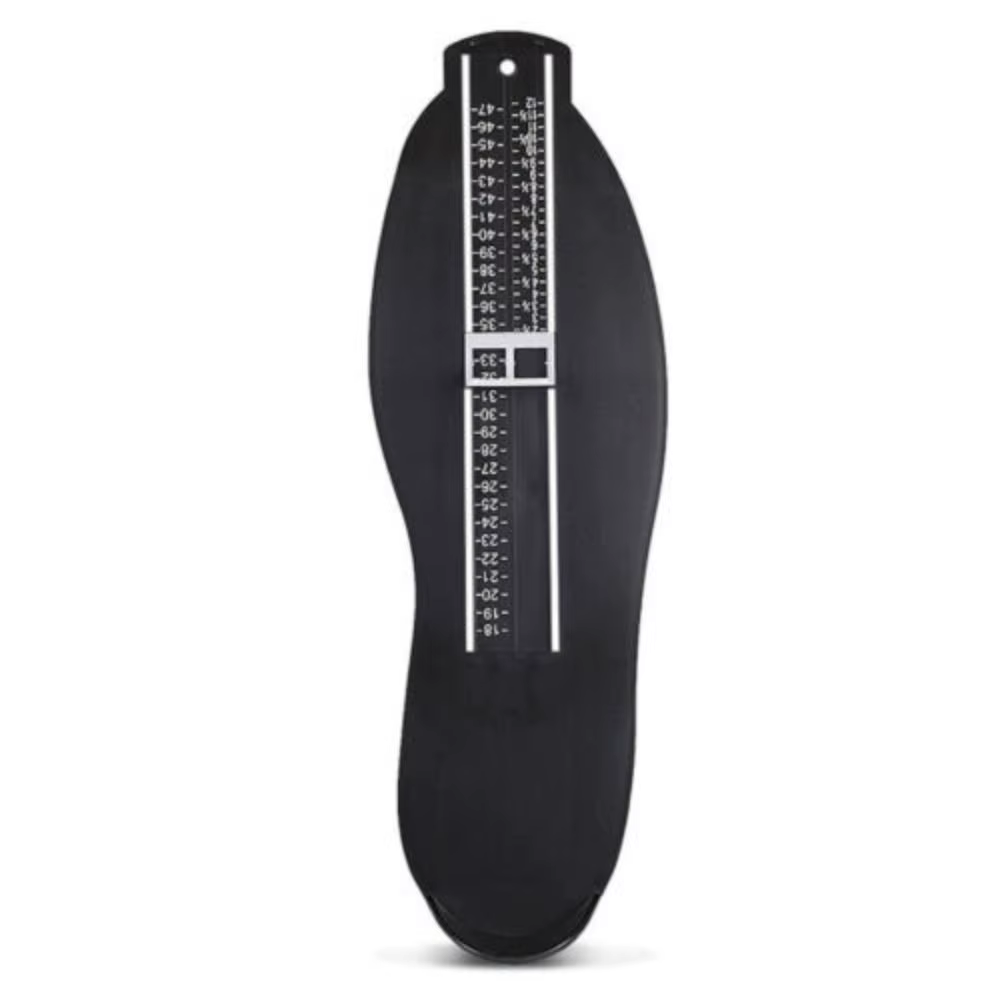 Règle de mesure de la taille des chaussures portable, design suspendu, tailles UK et EU, appareil de mesure du pied.