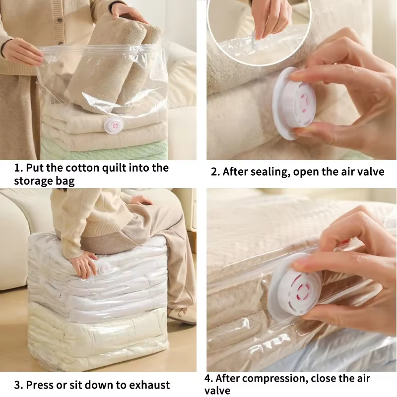 Sacs de rangement sous vide