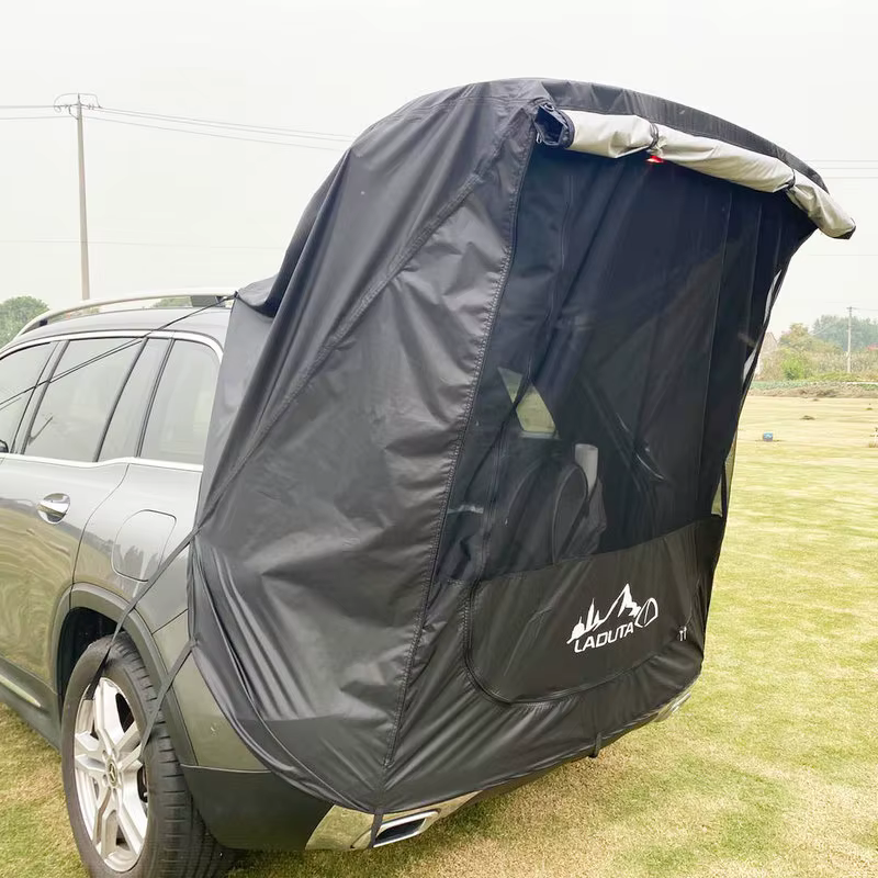 Tente de coffre de voiture de camping en plein air, pare-soleil arrière étanche à la pluie, simple Hurhome pour auto-conduite, camping, randonnée