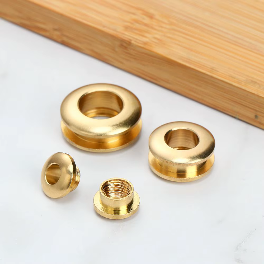 Œillets en laiton durable avec rondelle, œillets en cuir, accessoires d'artisanat pour sac, vêtement, chaussure, vêtements, jeans, décoration de bricolage, 2 pièces